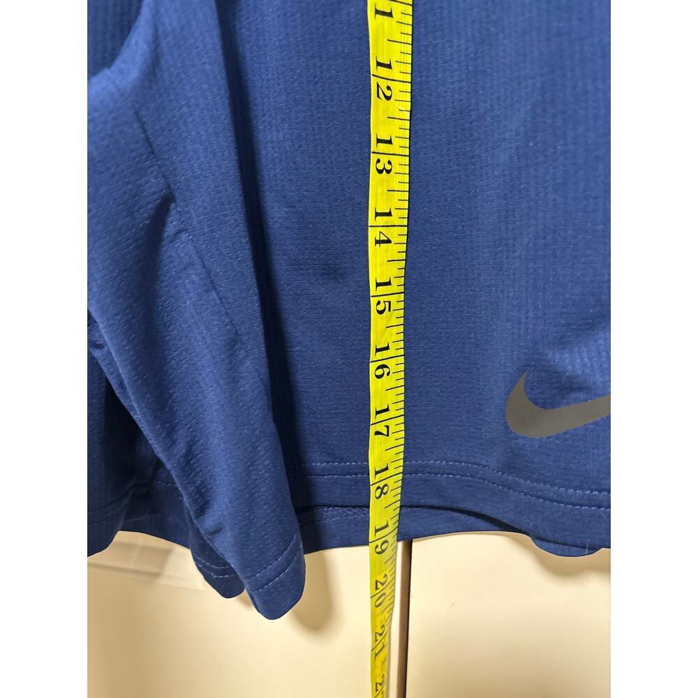 Nike Navy Blue Mens Athletic Shorts Size L - Picture 5 of 6